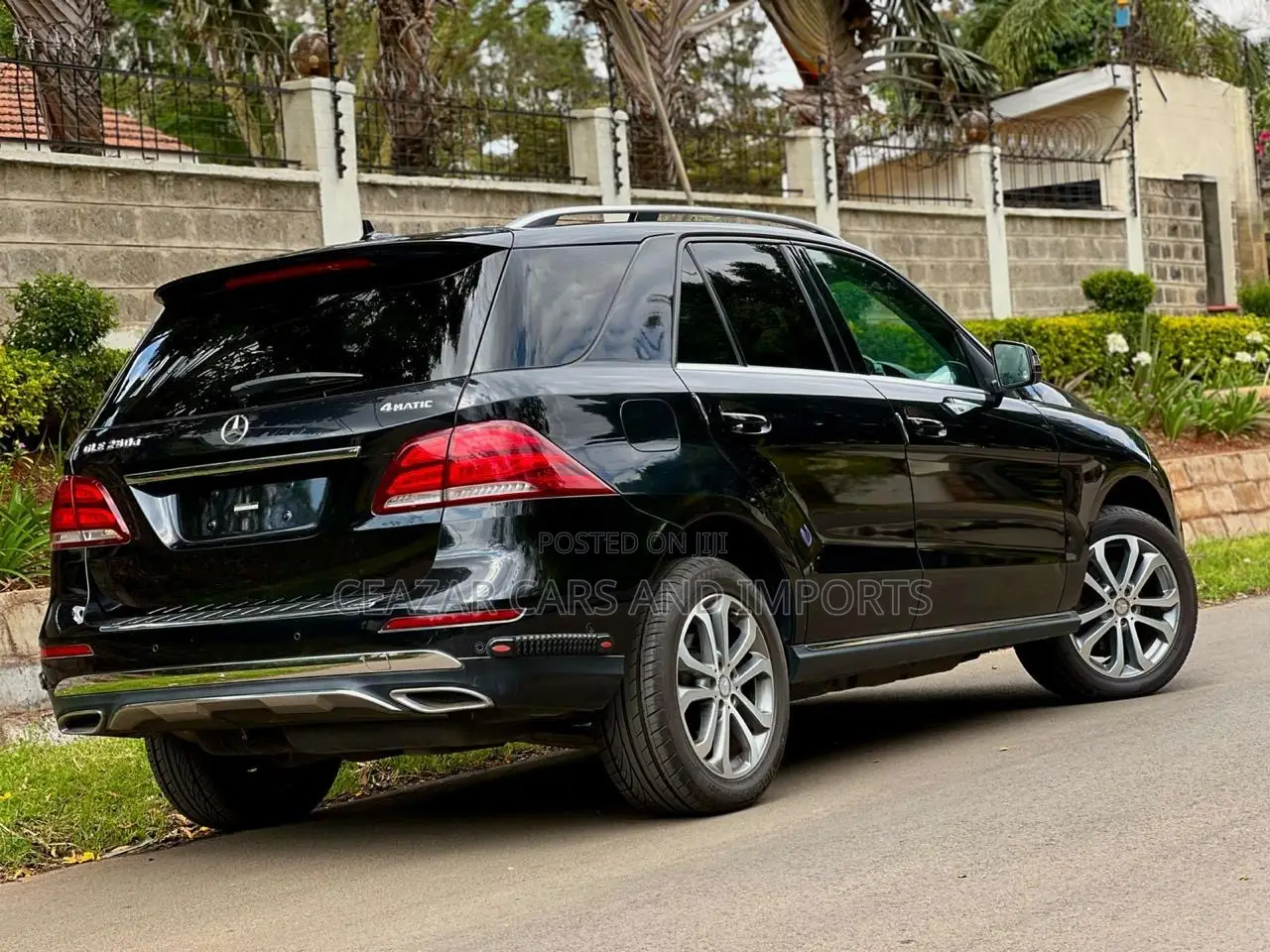 Mercedes-Benz GLE-Class GLE 250d 4MATIC 2016 Black