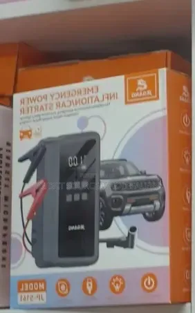 Multifunctional Car Emergency Power Starter With Air Compressor