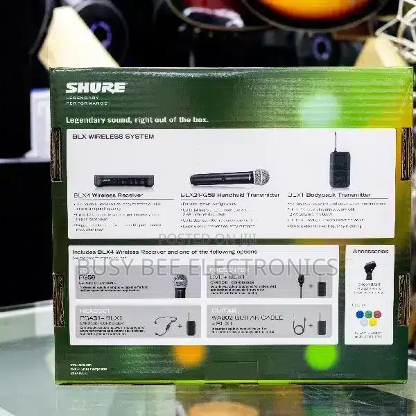 Shure Beta 58a BLX Wireless Combo System - thumbnail 4