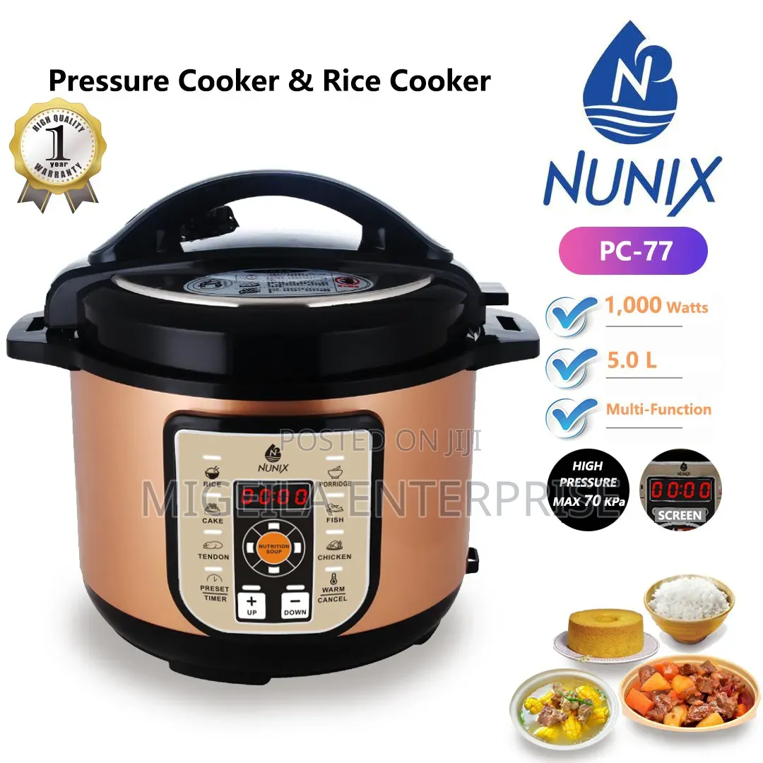 Nunix Pc-77 Electric Pressure Cooker
