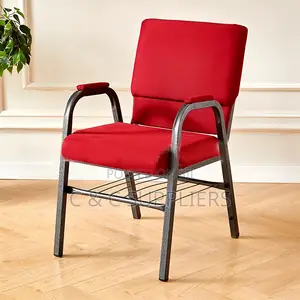Stackable Church Chair -Padded Fabric