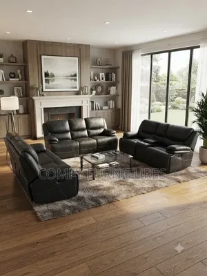 6 Seater Leather Recliner