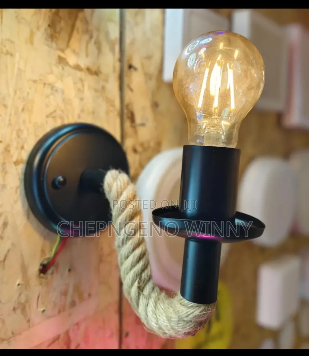 Sisal Wall Light