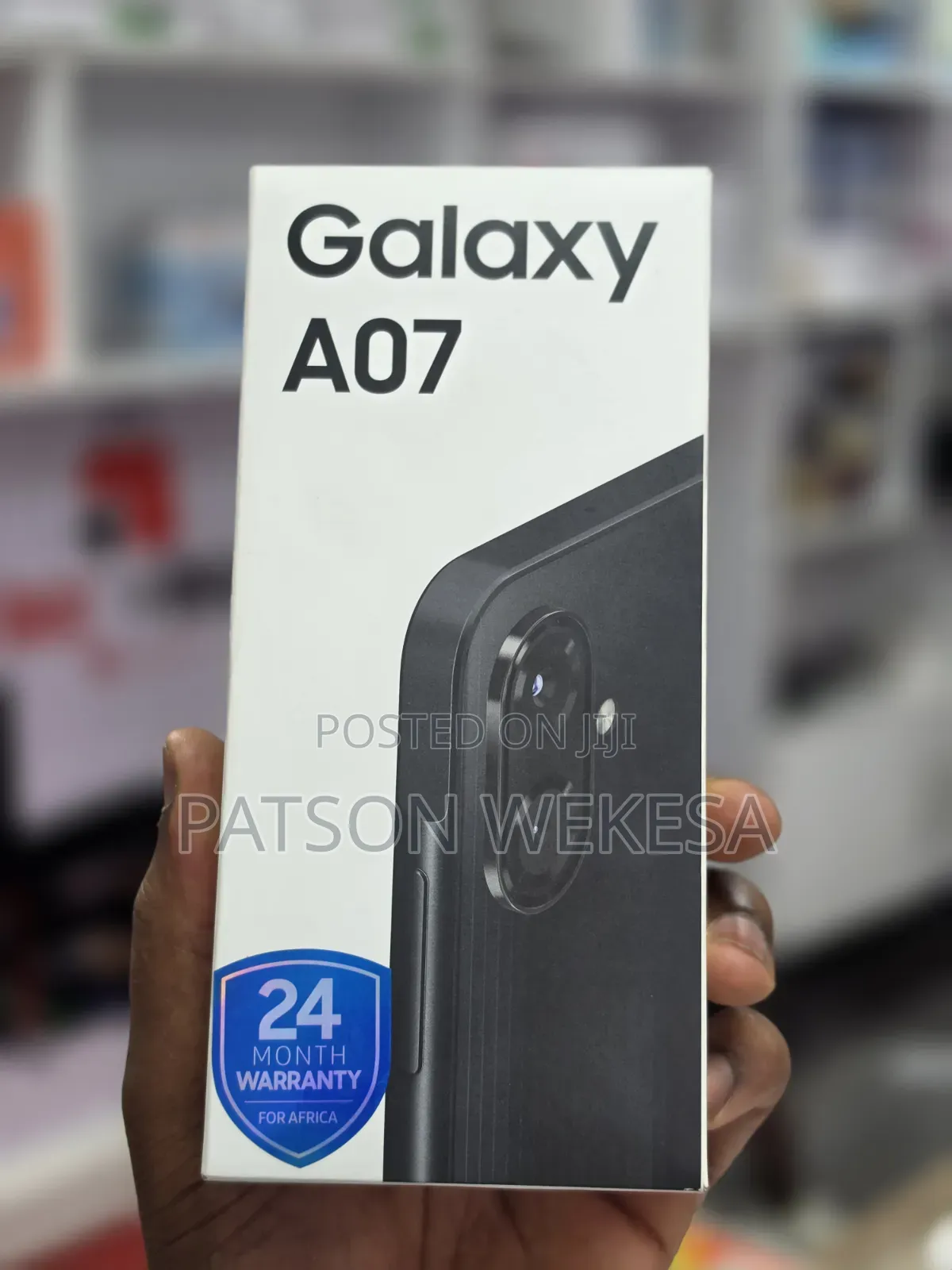 New Samsung Galaxy A07 4G 64 GB Black