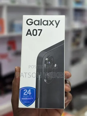New Samsung Galaxy A07 4G 64 GB Black
