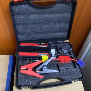 . All-in-One Car Battery Jump Starter With Led Flashlight Usb Chargi