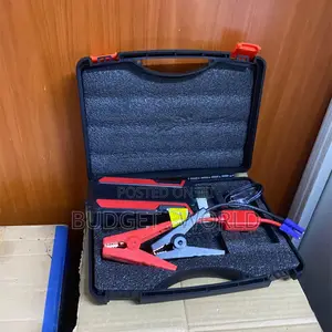 . All-in-One Car Battery Jump Starter With Led Flashlight Usb Chargi