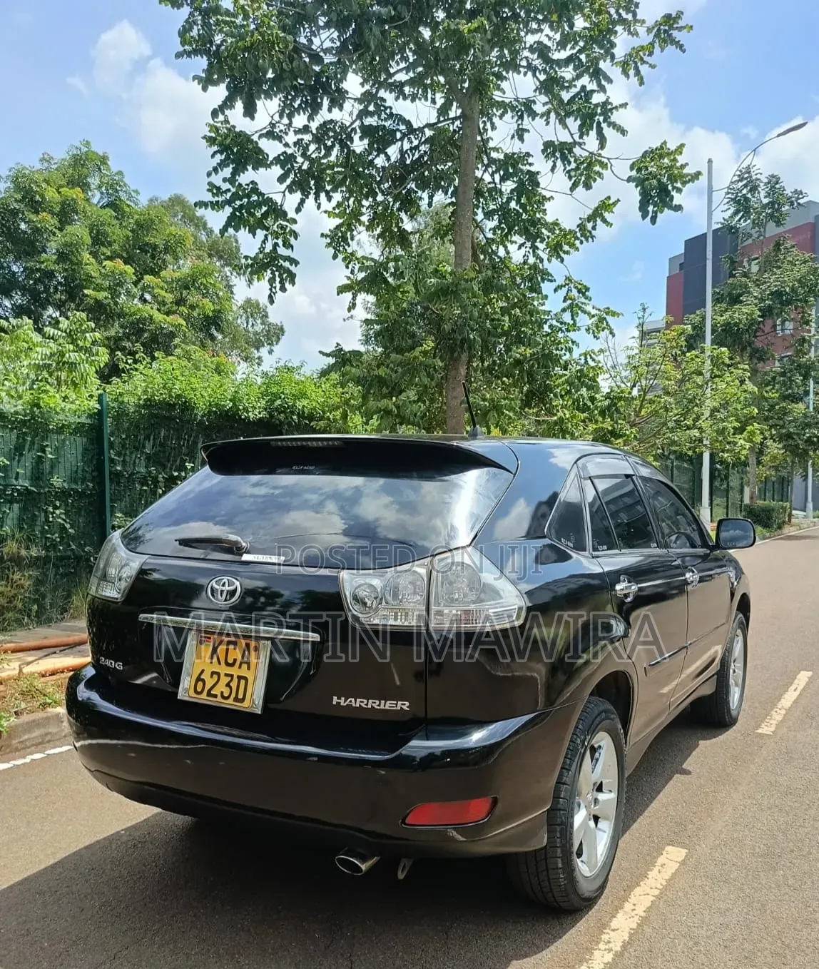 Toyota Harrier 2007 Black