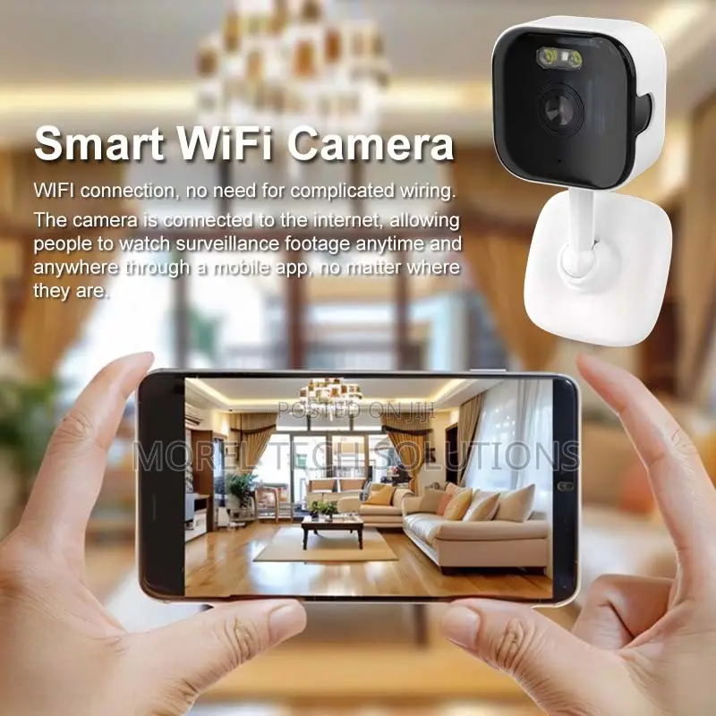 Okam 5mp Home Wi-Fi Camera-180°, Color Night Vision, Two-Way Voice