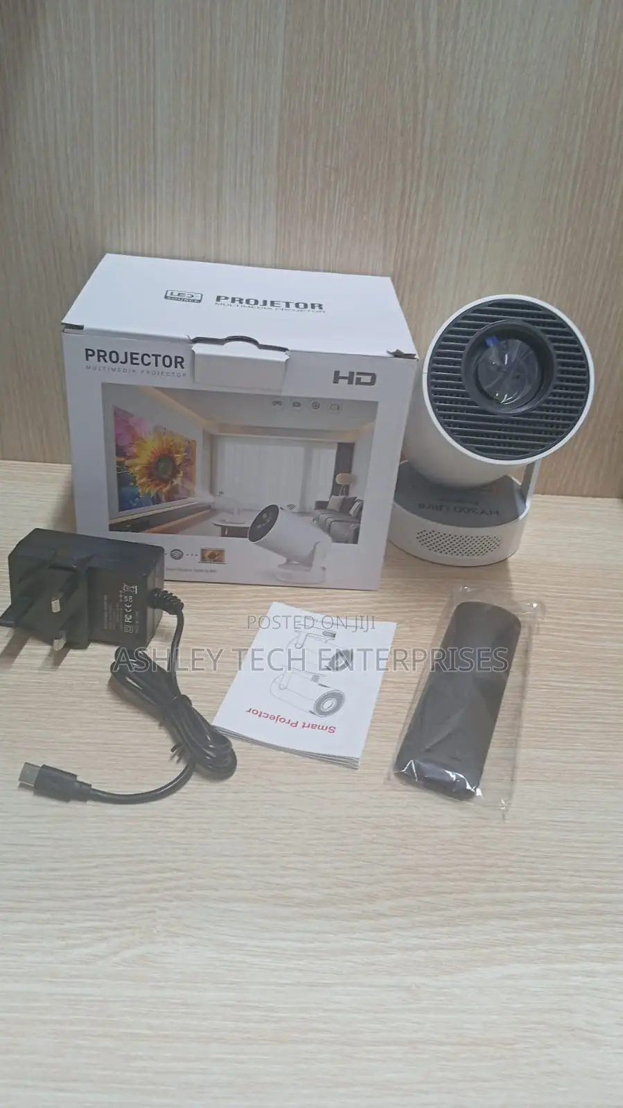 Hy300 Pro Wifi Projector – Powerful Portable Home Theatre