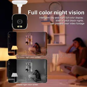 Okam 5mp Home Wi-Fi Camera-180°, Color Night Vision, Two-Way Voice