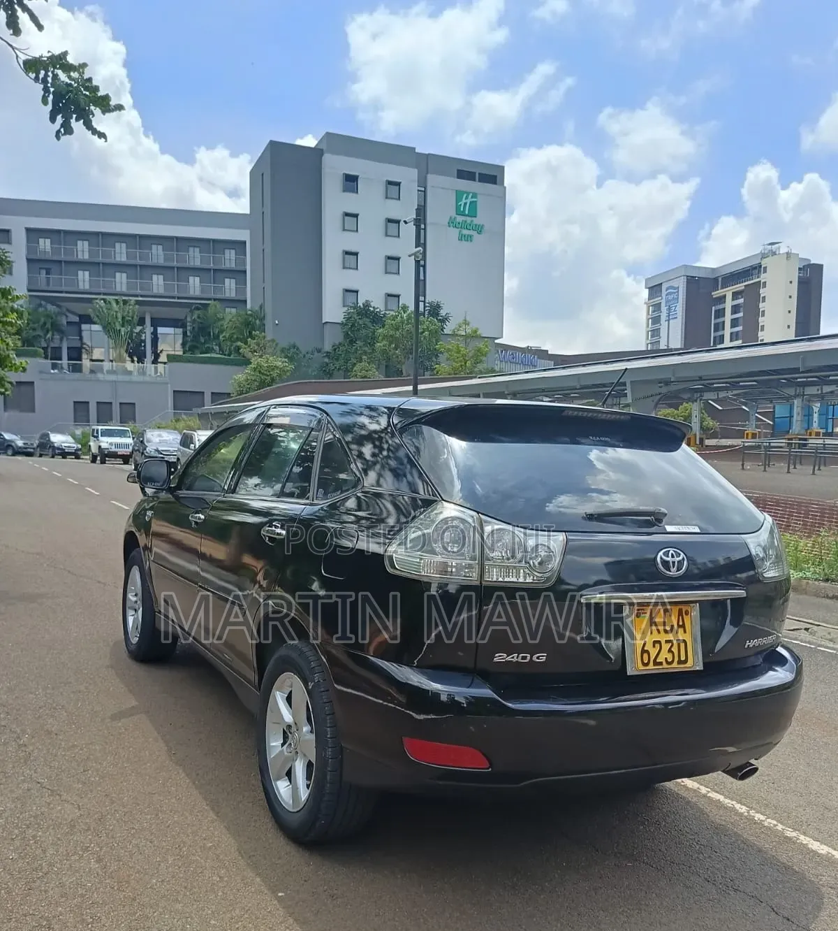 Toyota Harrier 2007 Black