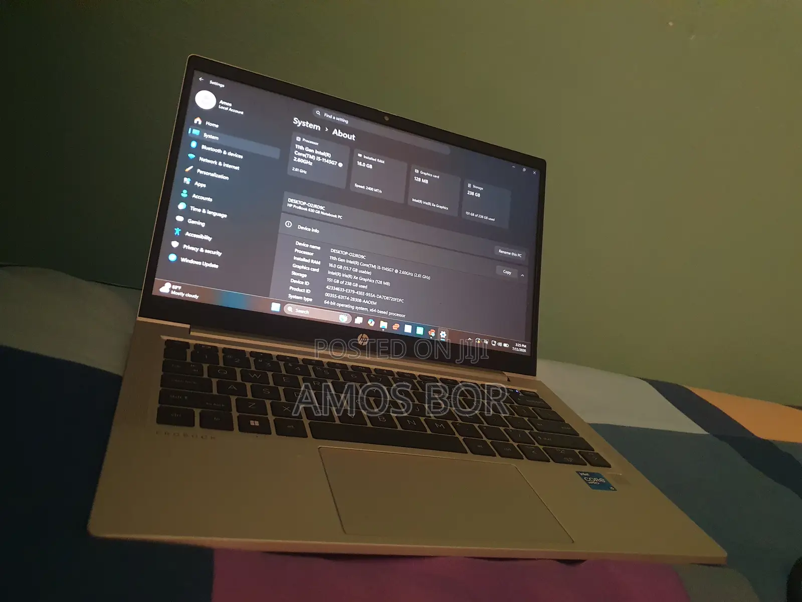 Laptop HP ProBook 6360B 16GB Intel Core i5 SSD 256GB