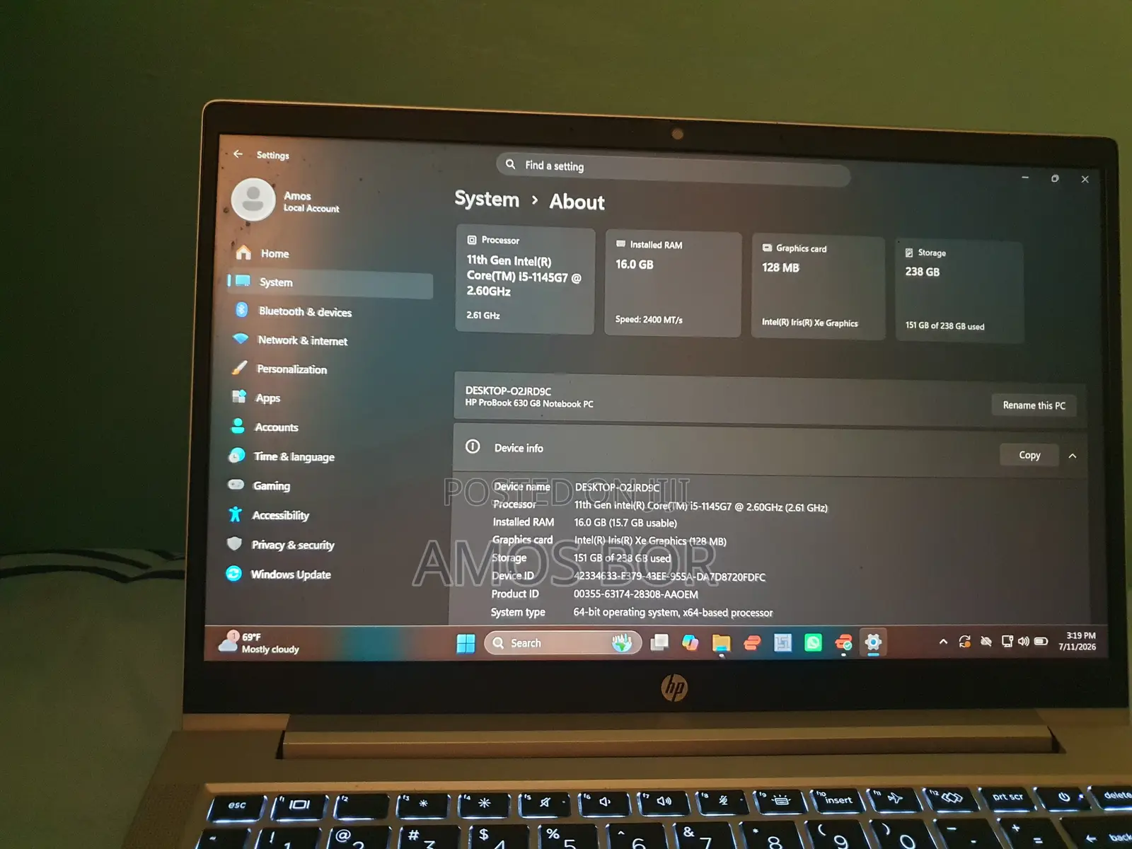 Laptop HP ProBook 6360B 16GB Intel Core i5 SSD 256GB