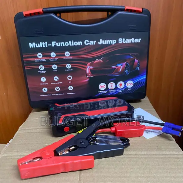 Professional Portable Jump Starter Power Bank – Roadside Emergency Ki