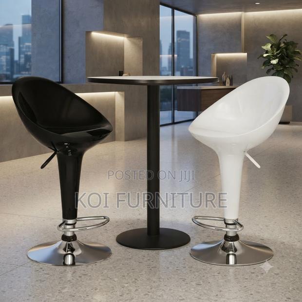 Barstools; Swivel Recliner Home Office Adjustable Barstools - thumbnail 2