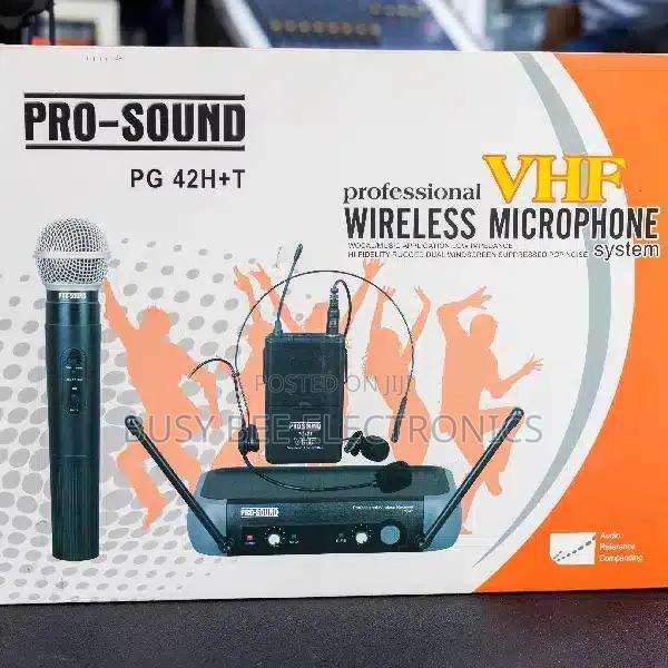 Pro Sound Pg42h T +Professional Wireless Microphone VHF