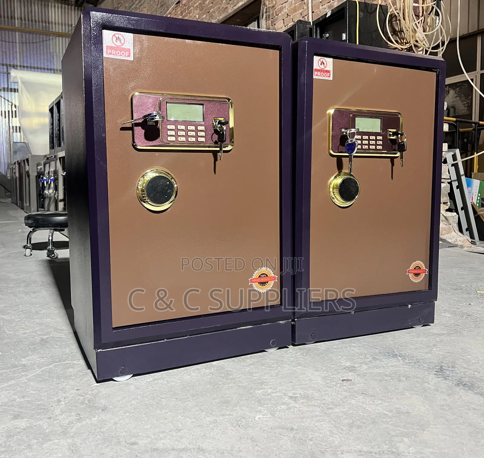 Fireproof Safe With a Digital/Key Lock (70kgs)