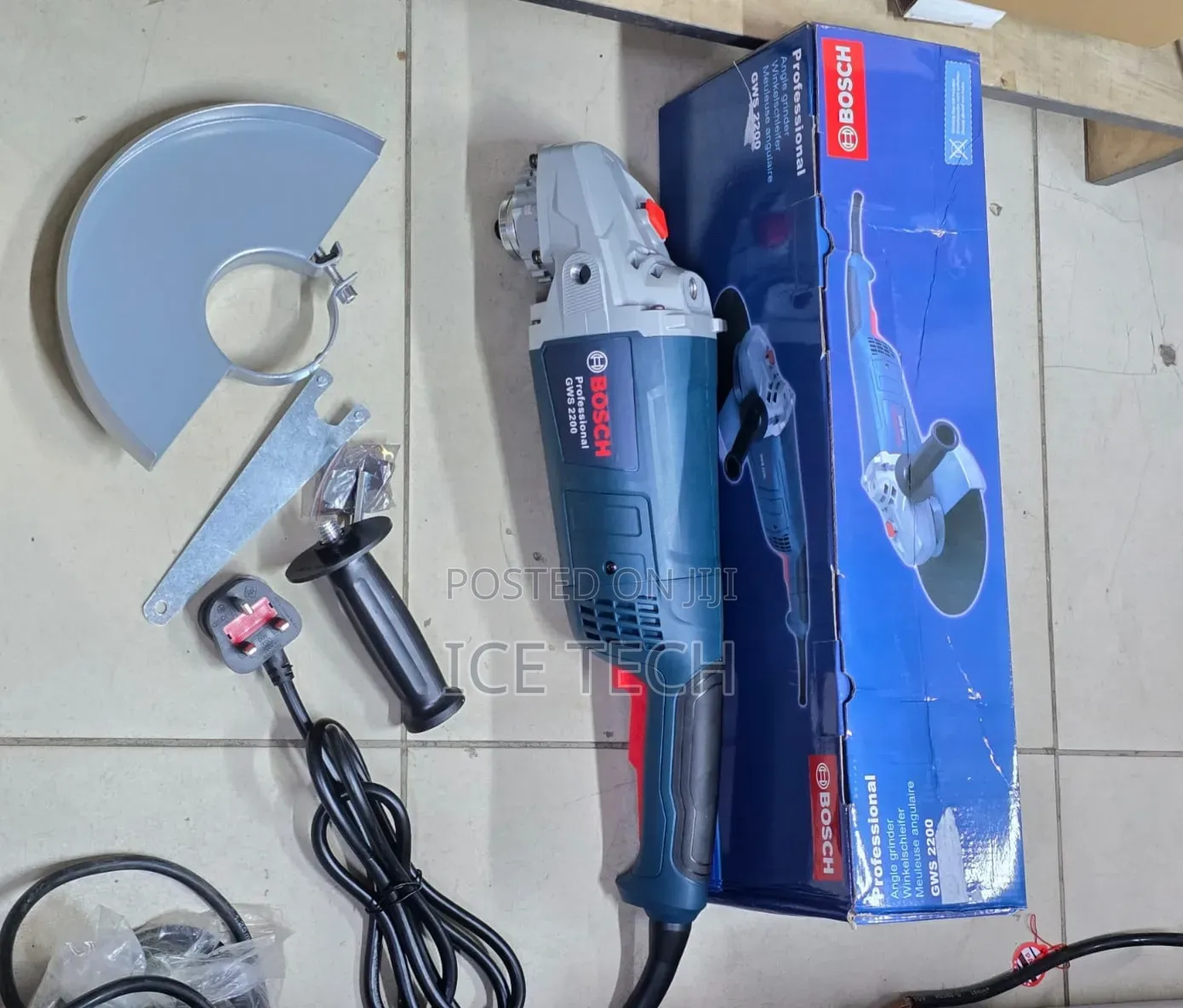 Bosch Electric Angle Grinder/9" Corded Angle Grinder