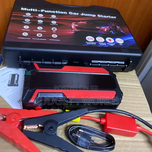 Portable Vehicle Jump Starter Usb Power Bank – Compact Emergency St