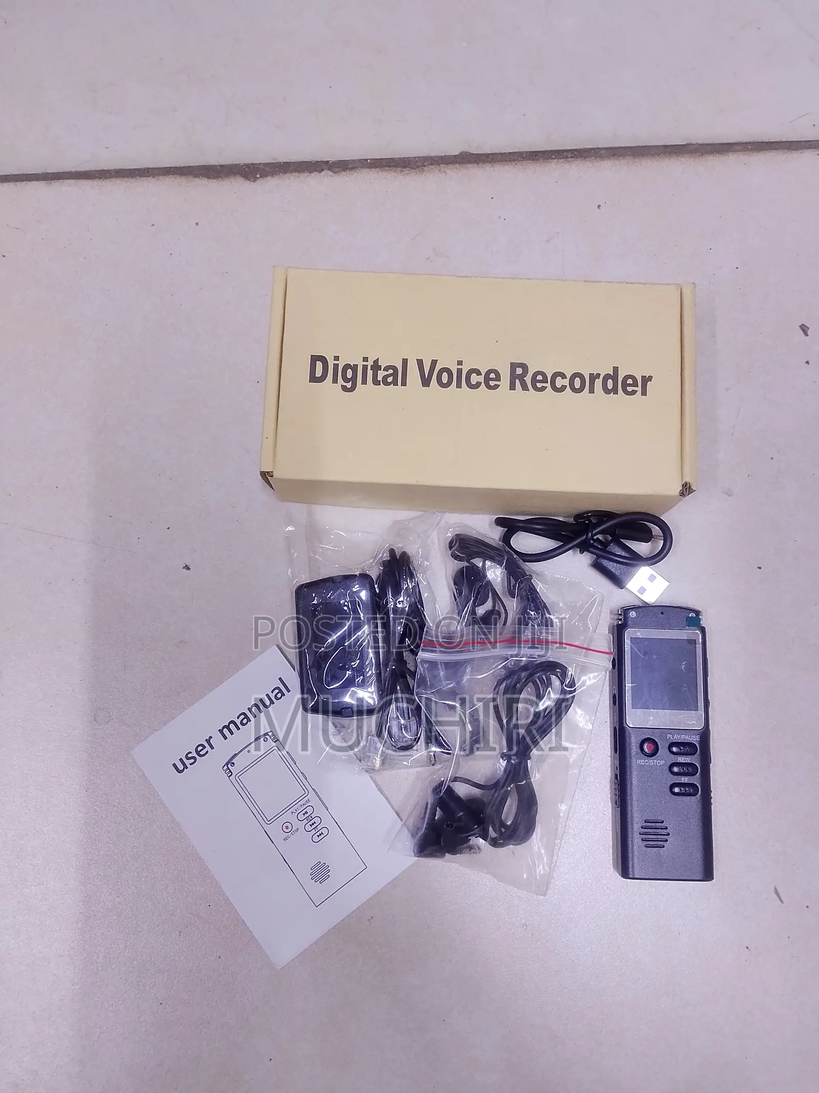 T60 16gb Voice Recorder With Noise Reduction
