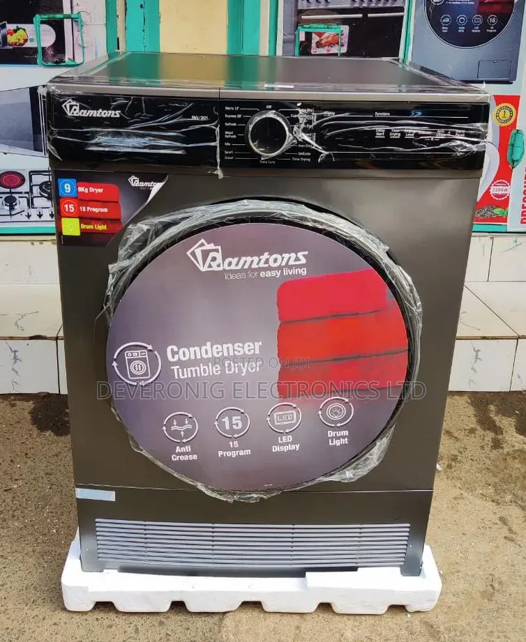 Ramtons 9kg Condenser Tumble Dryer Rw301
