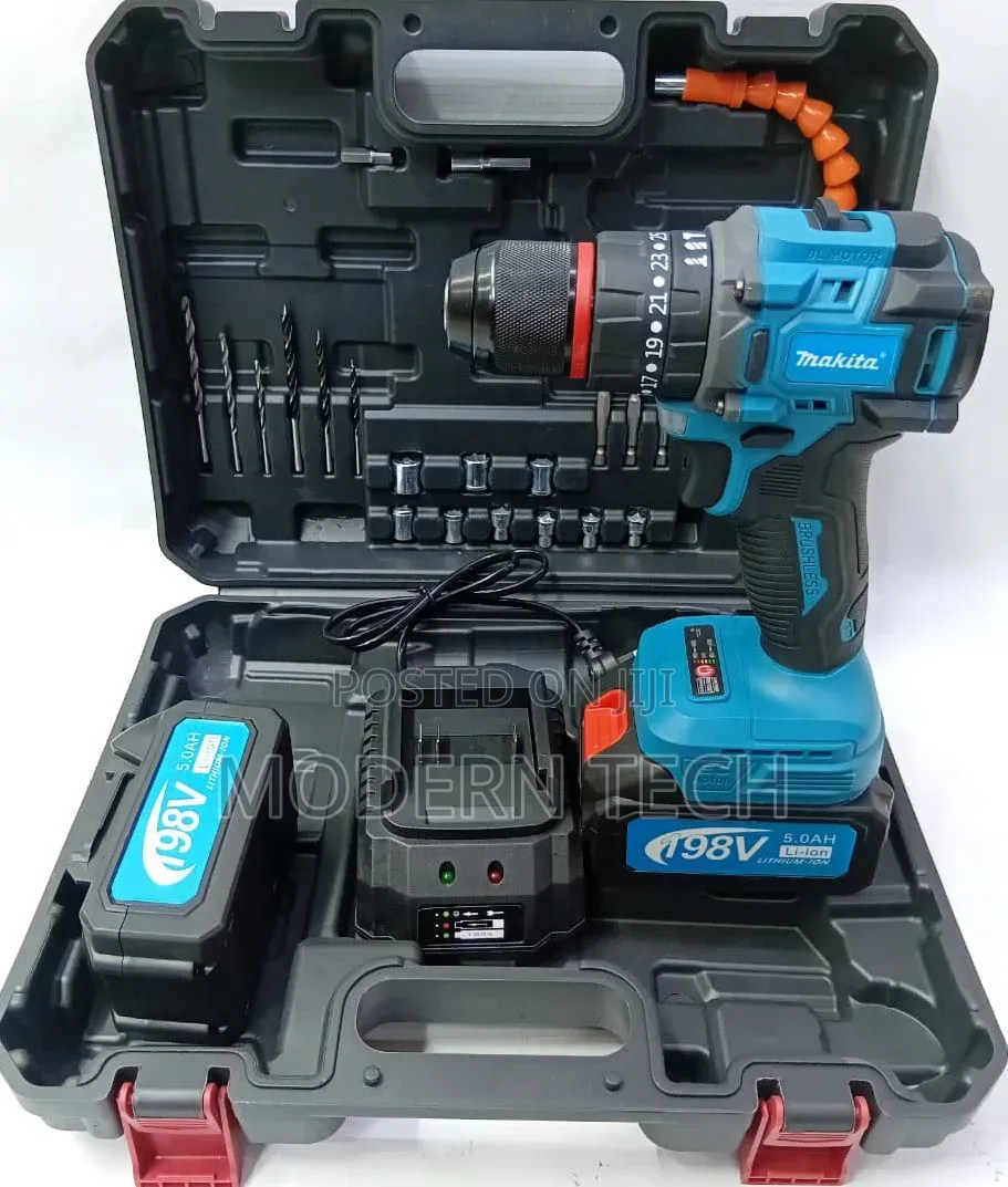 Makita 98v Brushless Cordless Drill Set