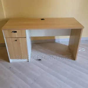 Executive Office Desk With Extension and Drawer .