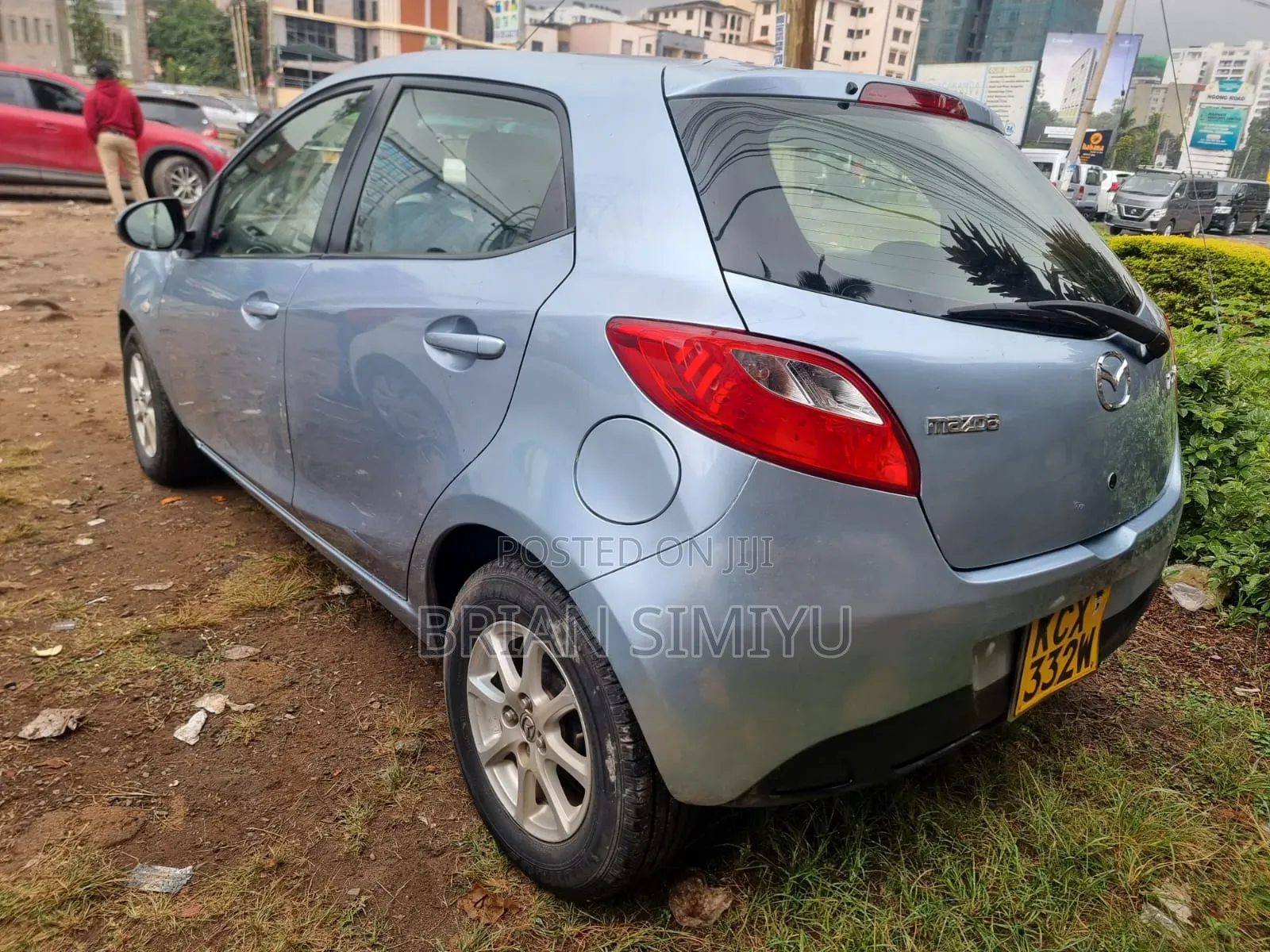 Mazda Demio 2012 Blue