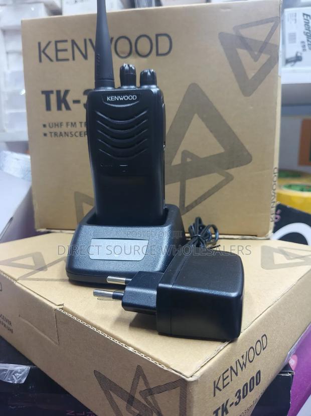 Kenwood Tk-3000 Uhf Walkie Talkie – Security Construction Radio
