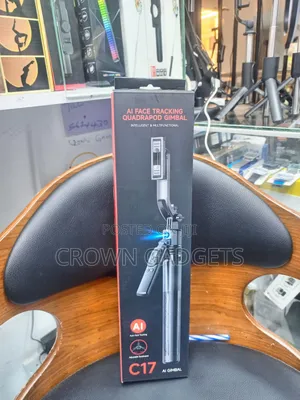 C17 360° Rotating Ai Smartphone Tracking Stand