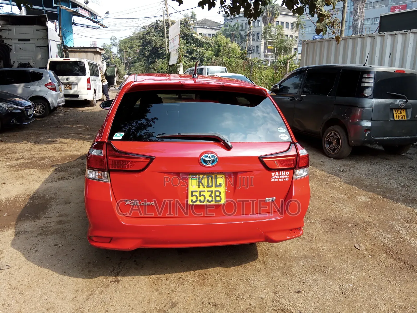 Toyota Corolla Fielder 2016 Red