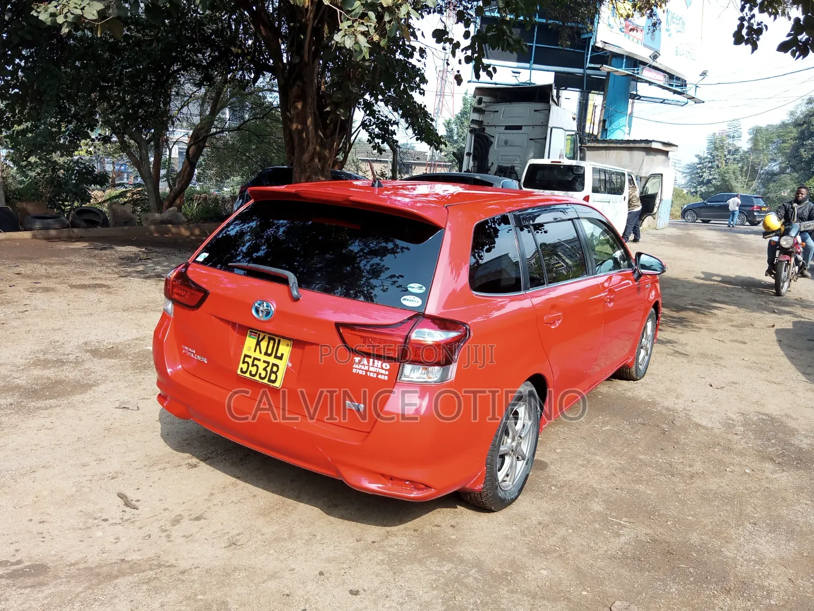 Toyota Corolla Fielder 2016 Red
