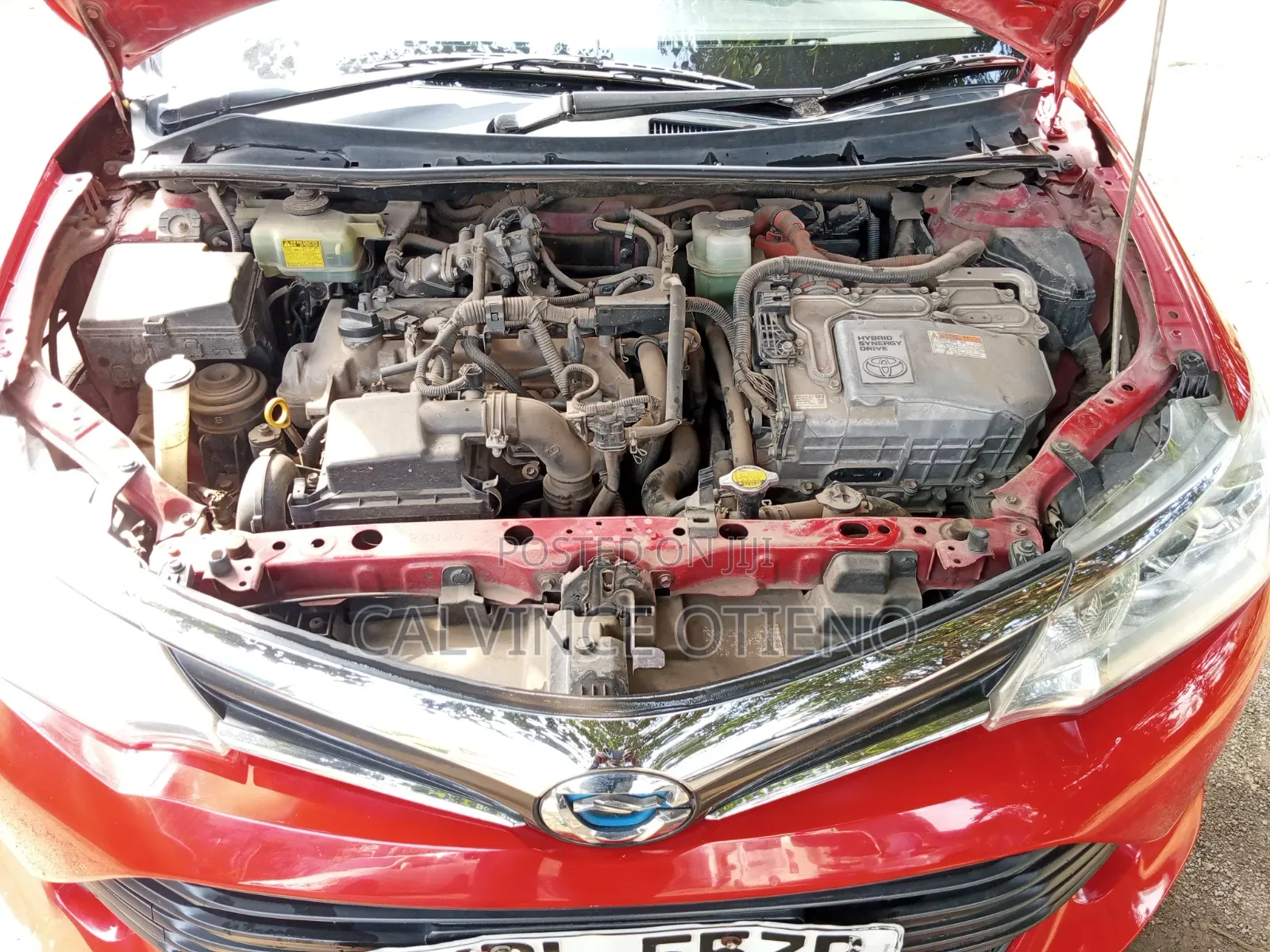 Toyota Corolla Fielder 2016 Red