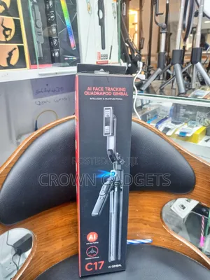 C17 360° Rotating Ai Smartphone Tracking Stand