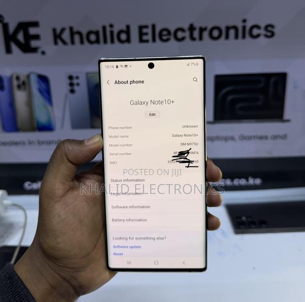Samsung Galaxy Note 10 Plus 256 GB Silver - thumbnail 7