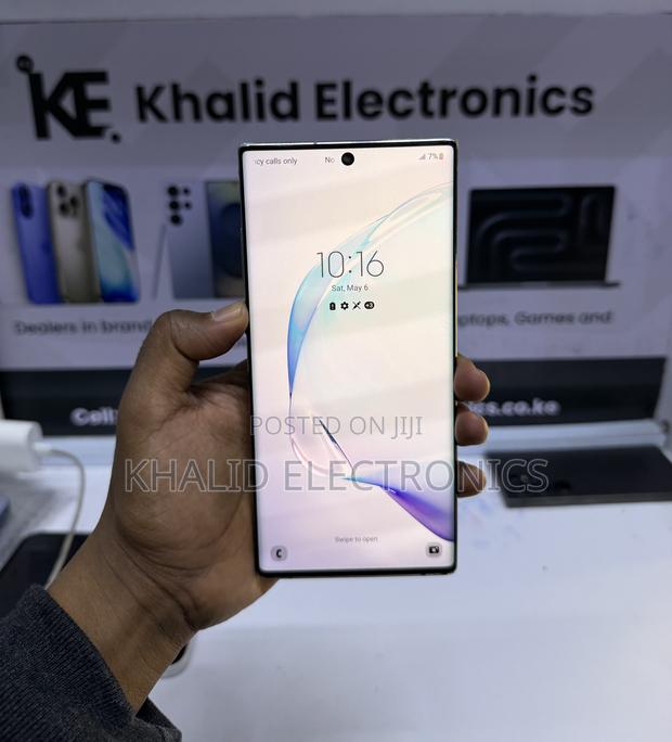 Samsung Galaxy Note 10 Plus 256 GB Silver - thumbnail 3