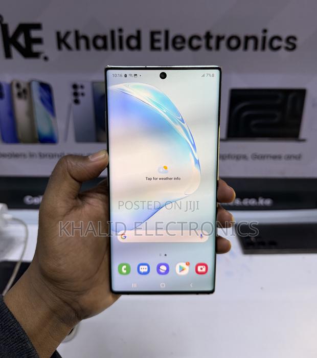 Samsung Galaxy Note 10 Plus 256 GB Silver - thumbnail 4