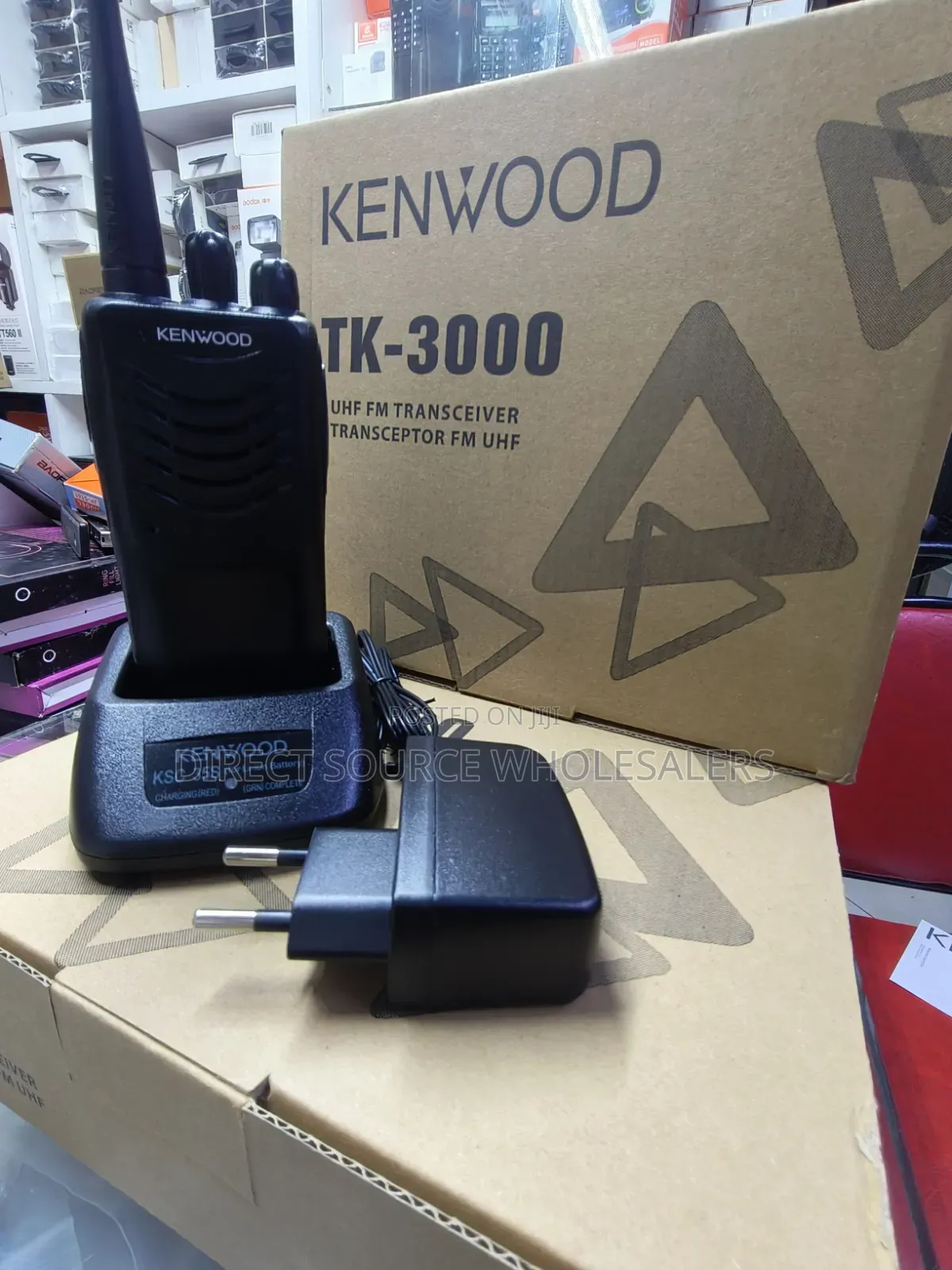Genuine Kenwood Tk-3000 Portable Two-Way Radio