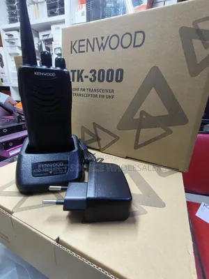 Genuine Kenwood Tk-3000 Portable Two-Way Radio