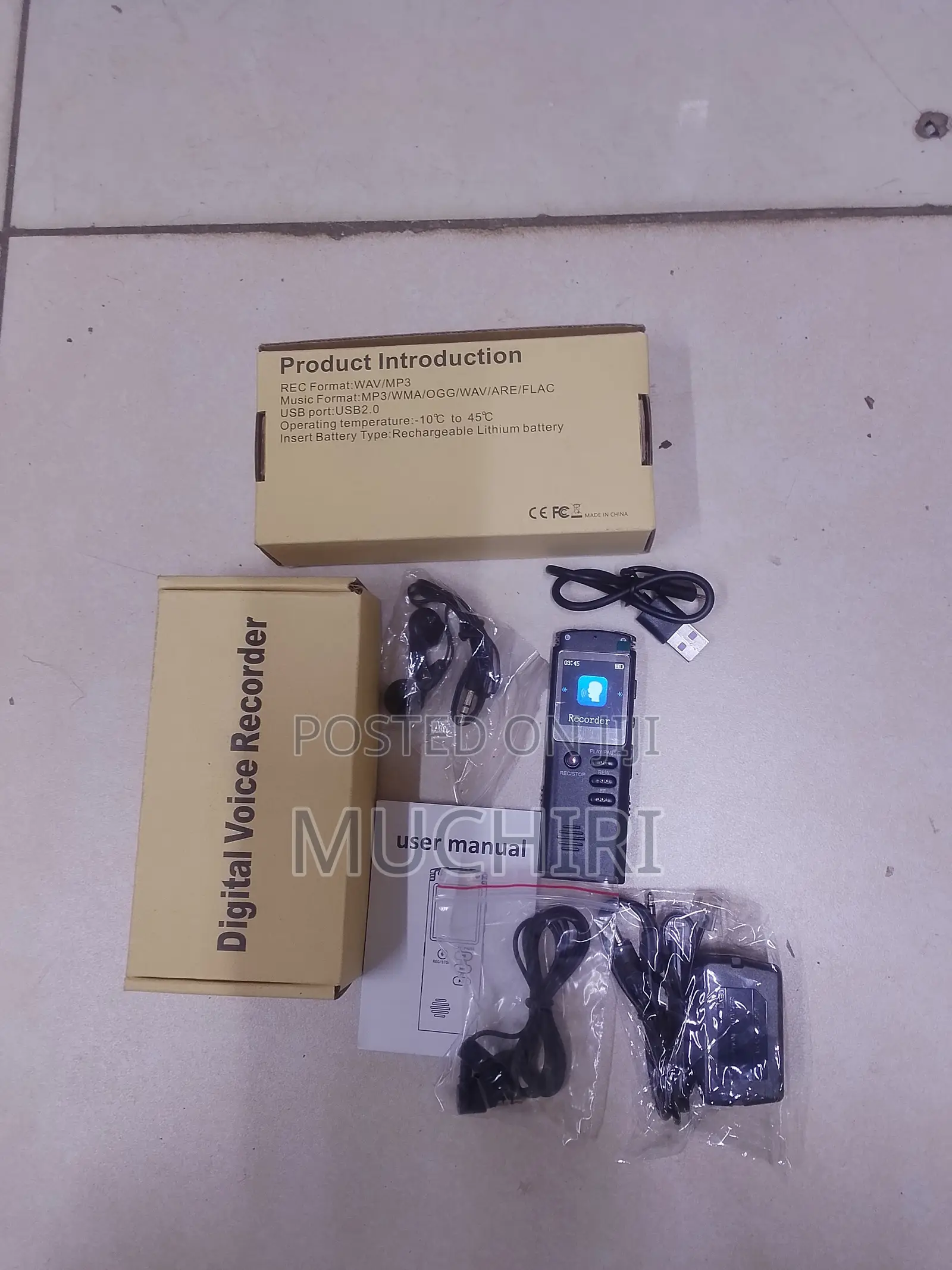 T60 Hd Voice Recorder for Meetings, Interviews Lectures