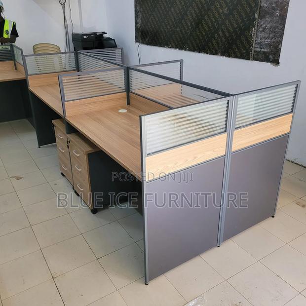 Office 4-Way Partition Workstation - thumbnail 2