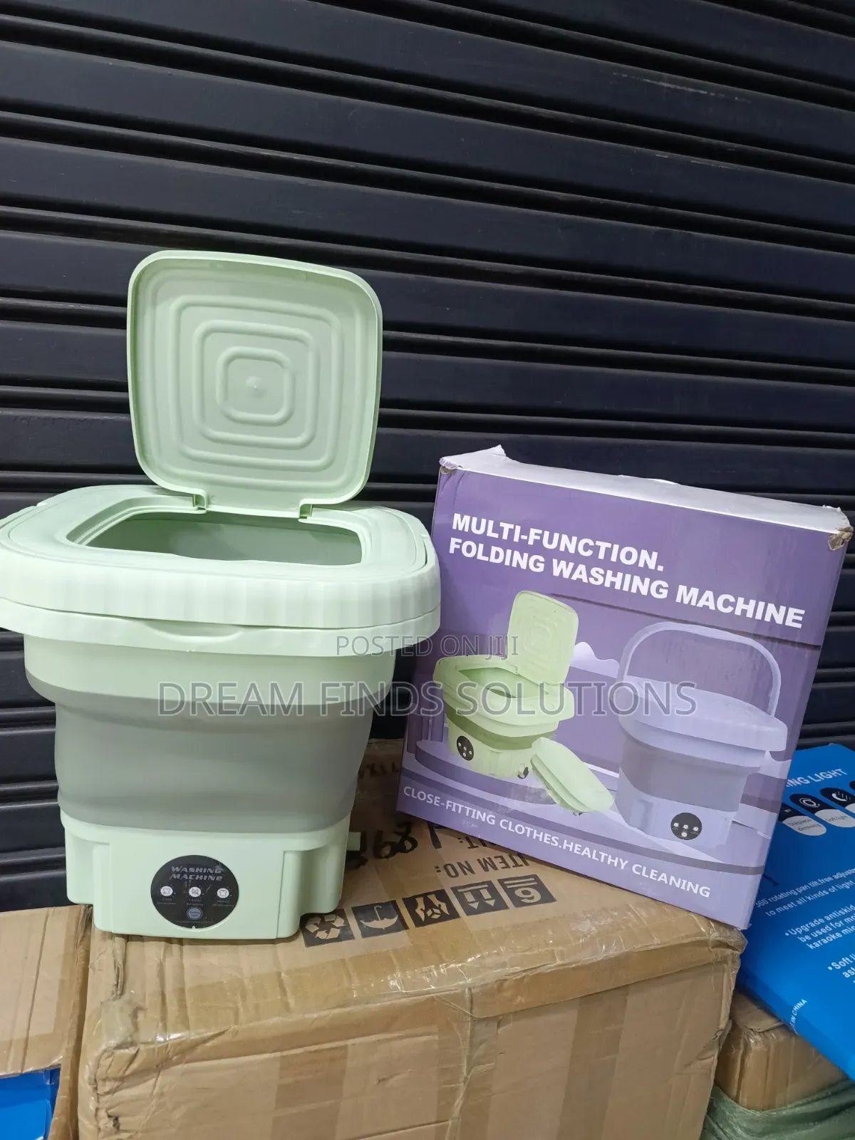 The Urban Fold: Compact Hydro-Washer Washing Machine