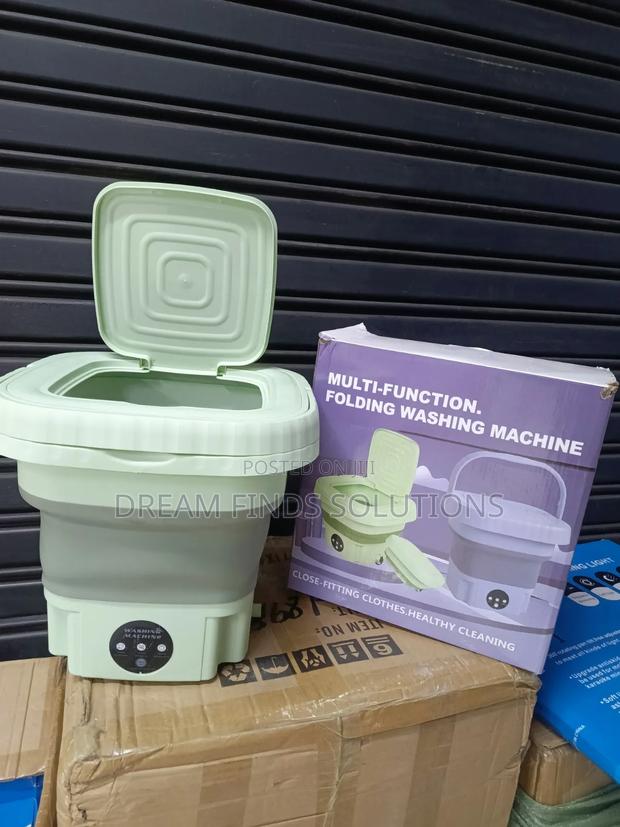 The Urban Fold: Compact Hydro-Washer Washing Machine