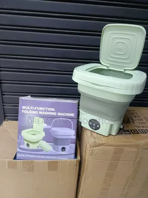 The Urban Fold: Compact Hydro-Washer Washing Machine