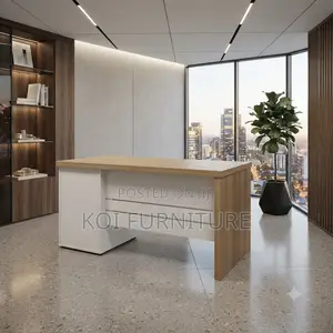Office Desks; 1.4 Meters Executive Office Desk With Ample Storage