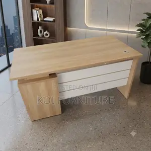 Office Desks; 1.4 Meters Executive Office Desk With Ample Storage