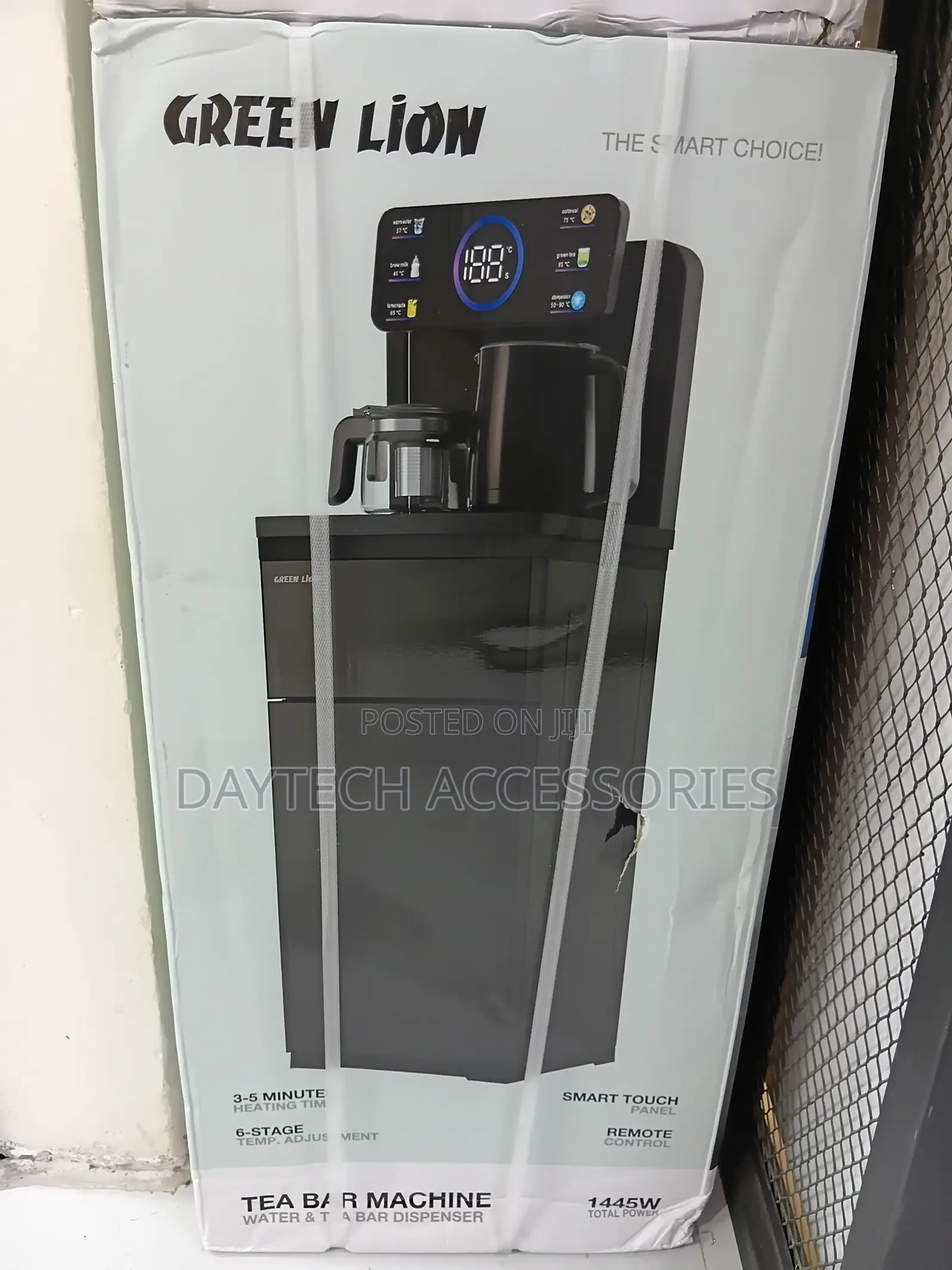 Green Lion Smart Water Dispenser Tea Bar Machine Touch Screen Display