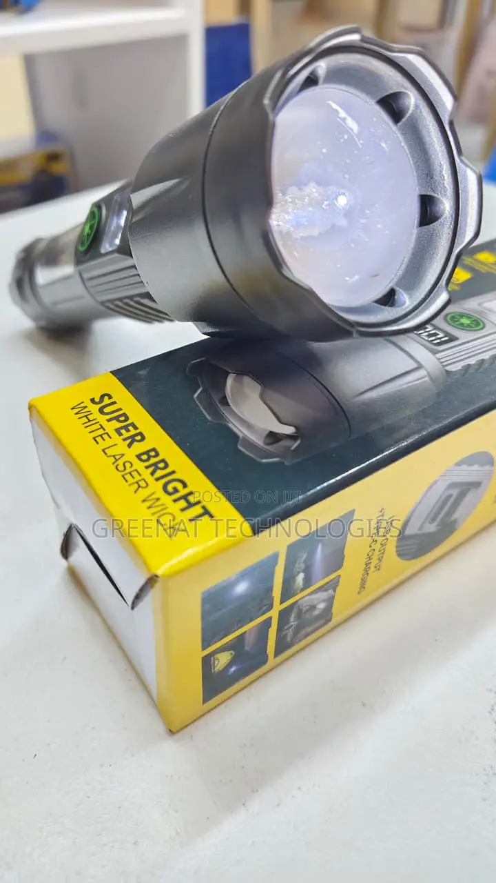 Ph-239sx Rechargeable Flashlight With Cob Side+ Red + Blue Light