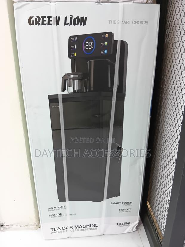 Green Lion Tea Bar Machine Water and Tea Bar Dispenser - Black